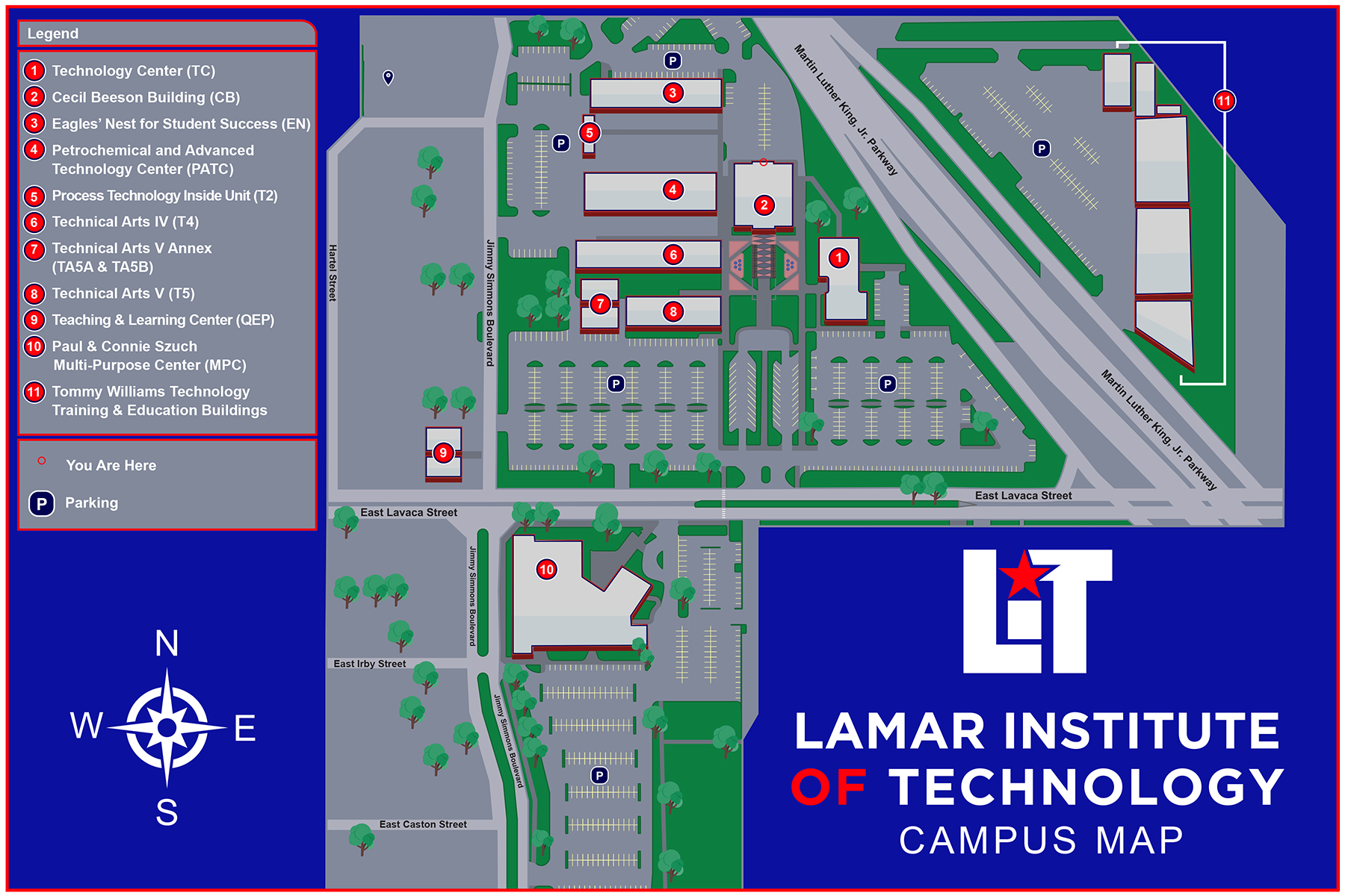 LIT Campus Map LIT Campus Map