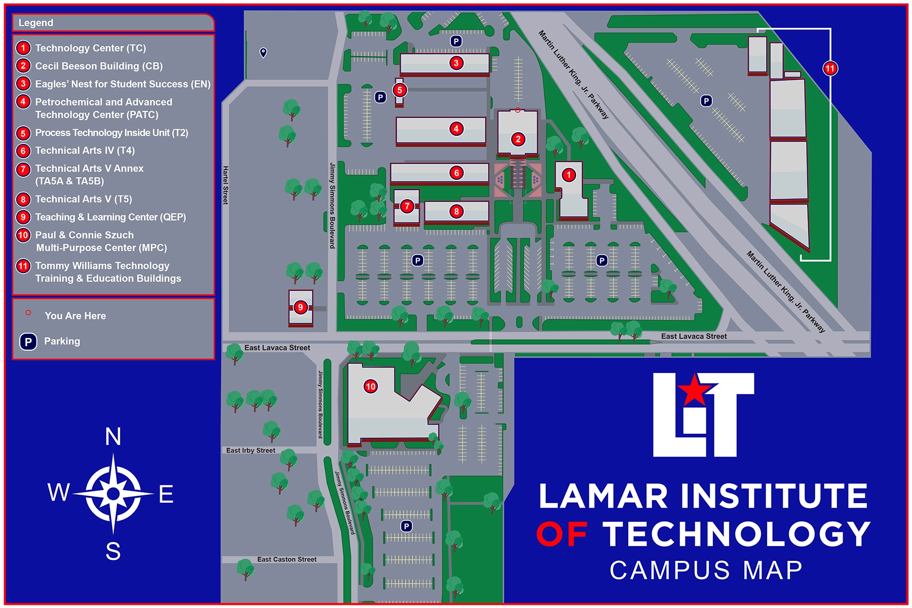 LIT Campus Map